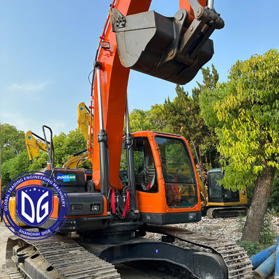 الحفرة المستخدمة الأصلية Doosan DX225 22.5Ton وصول جديد مع التحكم الدقيق