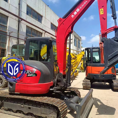 كوبوتا KX163 6.3 طن الحفرة المستخدمة مصدر من اليابان