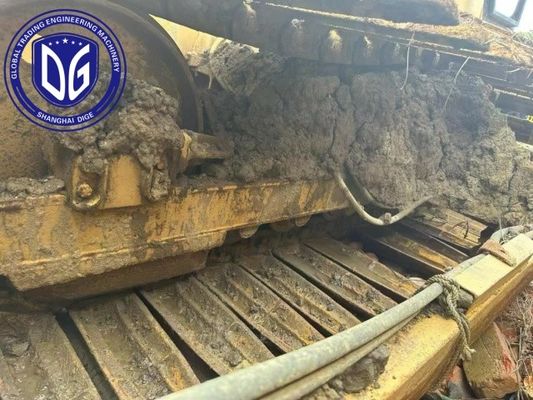 الجرافة الأصلية المستخدمة Caterpillar CAT D3C مع استهلاك الوقود الفعال
