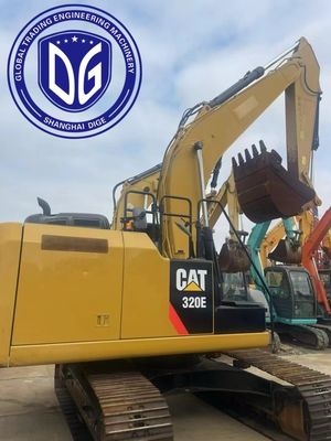المستخدمة الأصلية CAT320E حفر هيدروليكي 20 طن تحتية دائمة