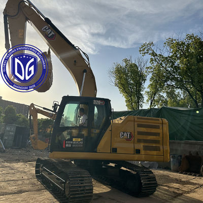 CAT320GC 20Ton Caterpillar Crawler الحفر الهيدروليكي مستعمل جديد جداً وفي حالة جيدة، للبيع