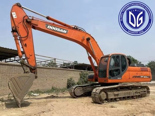توفير الوقت والعمالة DX300LC 30t مستعمل الحفر Doosan مع متينة للغاية