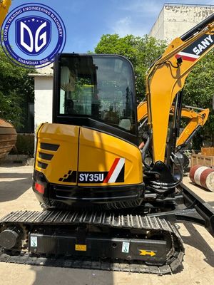 المستخدمة ساني Sy35u 3.5t الحفرة الهيدروليكية مع اختيار عدة أوضاع التشغيل