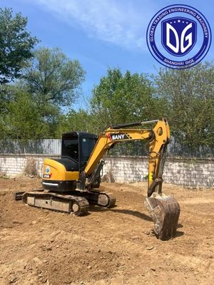 الحفرة Sany SY55U 5.5Ton الحفرة الحفرة الصغيرة للبيع