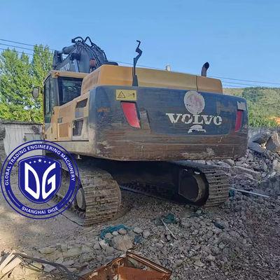 فولفو EC480 48 طن الحفرة الهيدروليكية الأصلية المستخدمة معدات البناء الكبيرة