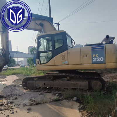 محفر كوماتسو الأصلي 22 طن PC220-7، من اليابان، جاهز للبيع الآن