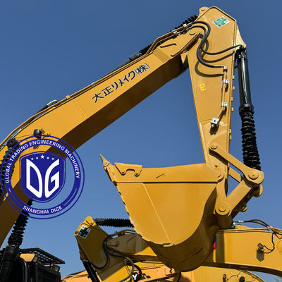 محفر هيدروليكي مستعمل CAT 336D 36Ton Caterpillar Crawler ، خاصة للبناء الكبير