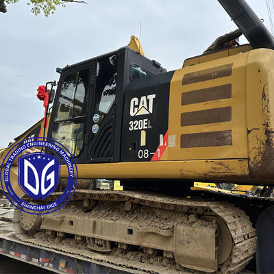 الحفرة الهيدروليكية الأصلية المستخدمة CAT320E 20 طن، في حالة رائعة، متوفرة الآن