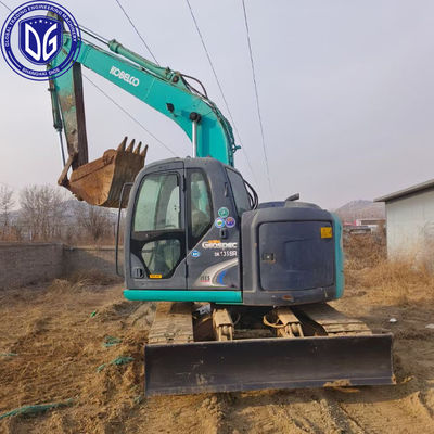كوبيلكو SK135 مستعمل 13.5 طن الحفرة الزحفية الحالة الأصلية