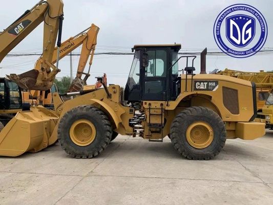 لودر بعجلات كاتربيلر 950GC مستعمل محرك أصلي قوي 19 طن
