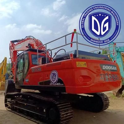 34 طن الكورية العلامة التجارية الحفرة دوسان DX340LCA الحفرة المستخدمة لمعدات بناء دوسان