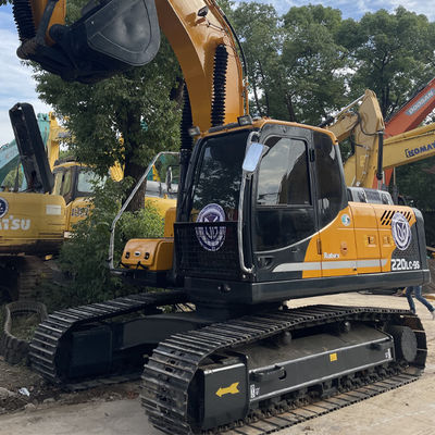 حفرة كورية 20 طن هيونداي 220LC-9S حفرة مستعملة لمعدات بناء هيونداي