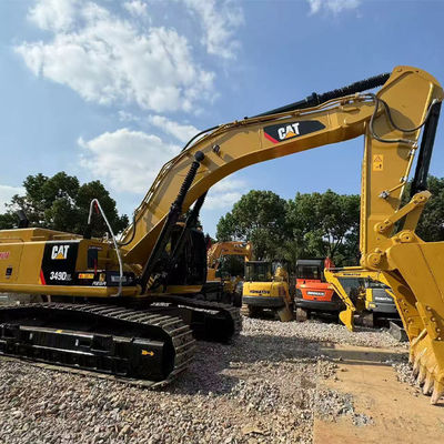 49 طن اليابان العلامة التجارية الحفار Caterpillar CAT349D حفرة مستعملة للبيع Caterpillar معدات البناء