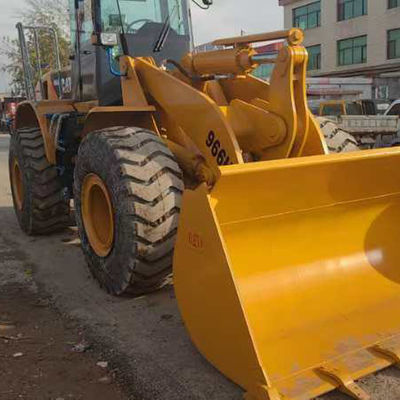 كاتربيلر CAT966H محمول هيدروليكي مستعمل مع محرك CAT C11 للبيع محمول عجلات
