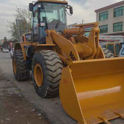 كاتربيلر CAT966H محمول هيدروليكي مستعمل مع محرك CAT C11 للبيع محمول عجلات