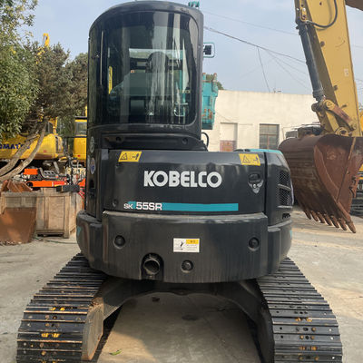 SK55 5.5 طن Kobelco الحفرة المصغرة المستخدمة مع جودة جيدة ووظيفة ممتازة في البيع