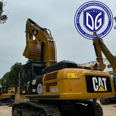 1.4m2 سعة دلو استخدمت حفرة كاتربيلر مع كاتب الزحف والمحرك الياباني الأصلي