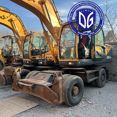 حفارة هيونداي 210W-9 مستعملة للبيع | كفاءة وجاهزة للتصدير