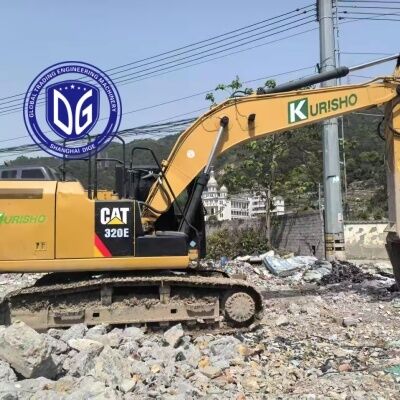 حفار كاتربيلر الياباني CAT320E حفار هيدروليكي عالي الطاقة بوزن 20 طن حفار مستعمل موفر للوقود شديد التحمل للبيع الساخن