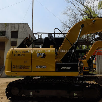 حفار كاتربيلر 312D مستعمل بوزن 12 طن متوفر بالمخزون بأفضل سعر، حفار قوي ومتين للبيع