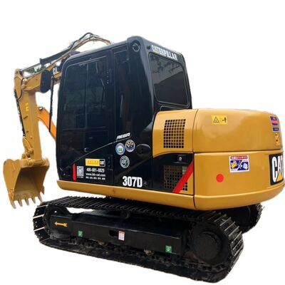 الحفارة Caterpillar 307D 7t المستعملة في المخزون بأفضل سعر حفرة قوية قوية قوية للبيع