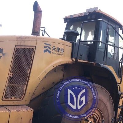 اليابان 6.5 طن محمول عجلات Caterpillar مستعمل CAT980H محمول عجلات عالي الجودة في المخزون